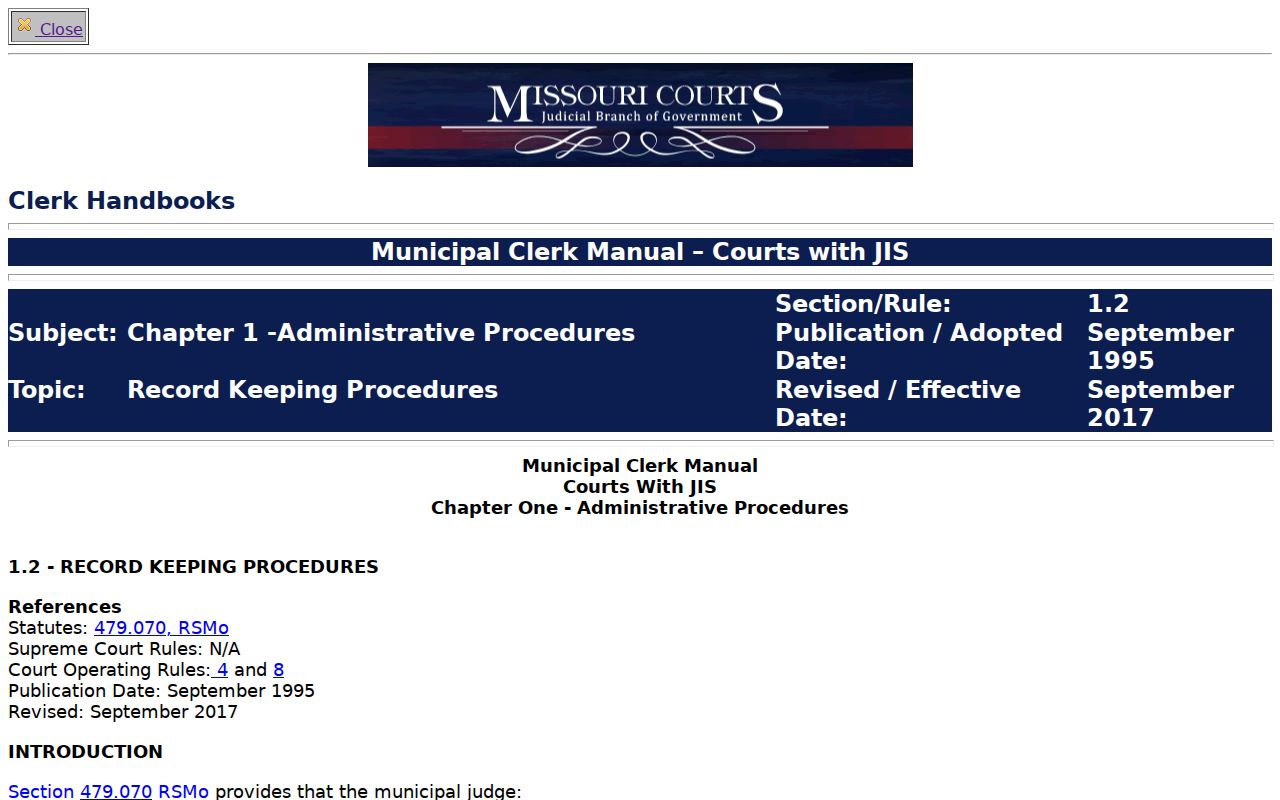 Clark County court calendar and docket record guidance
