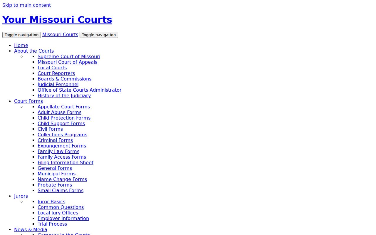 Clark County court docket Missouri Courts public case record search