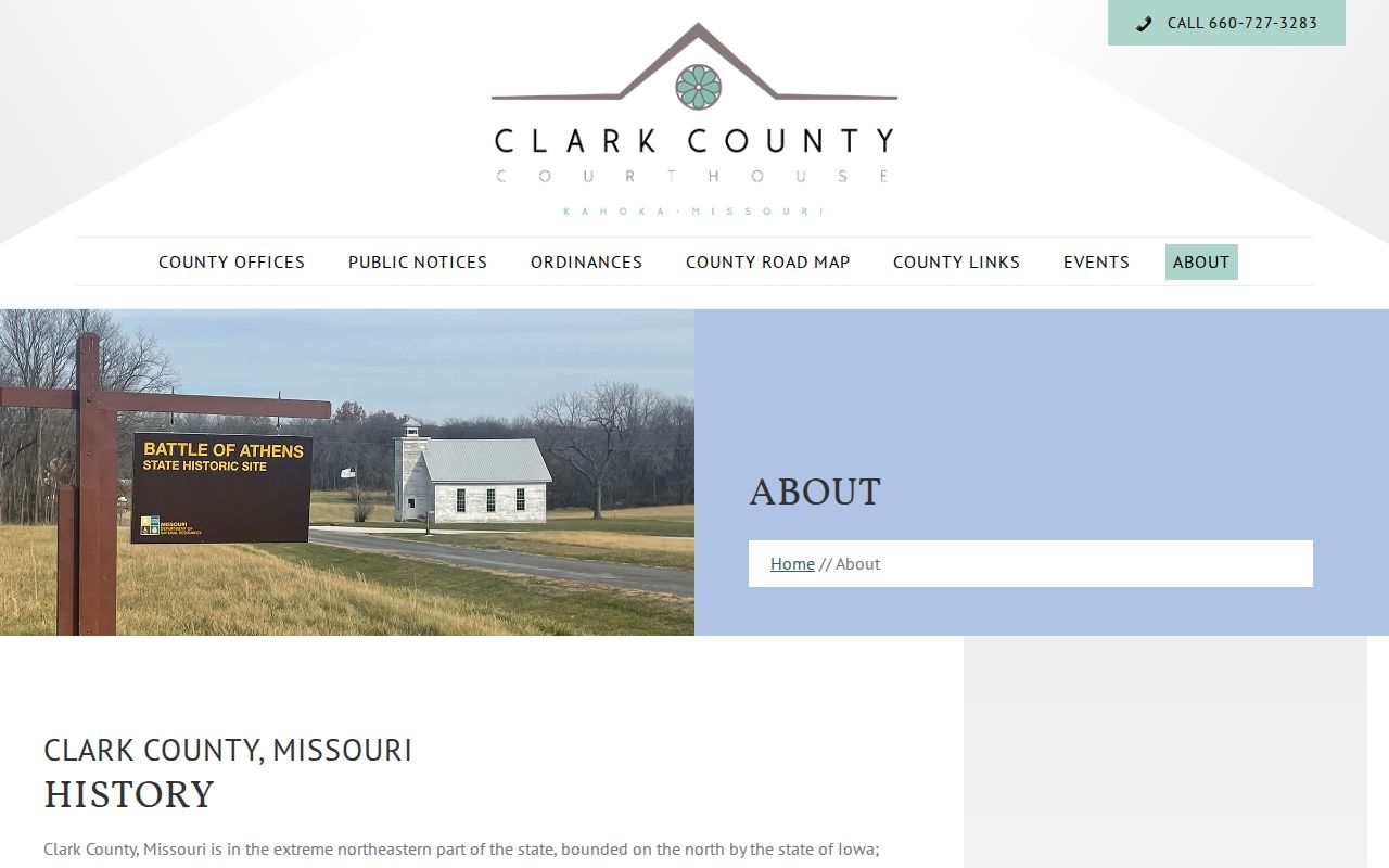 Clark County court docket courthouse history and court records