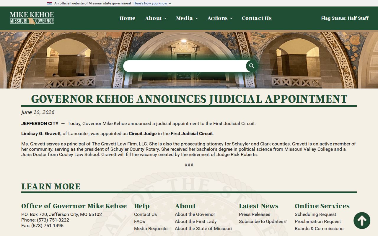 Clark County court docket First Judicial Circuit court records update