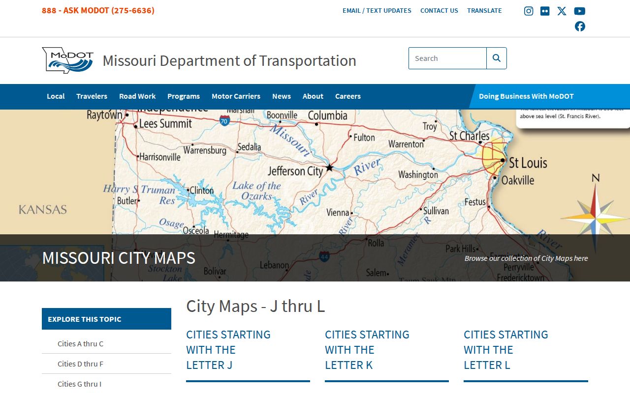 Kahoka court records MoDOT map source